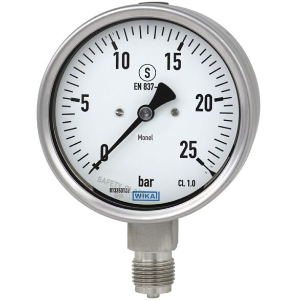 262.50, 263.50, 262.30, 263.30 Bourdon Tube Pressure Gauge - BKW ...