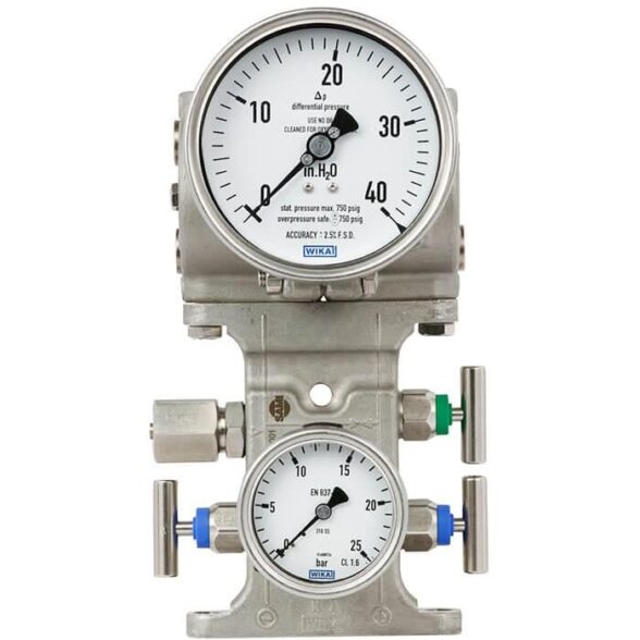 712.15.100, 732.15.100 Differential Pressure Gauge - BKW Instruments ...