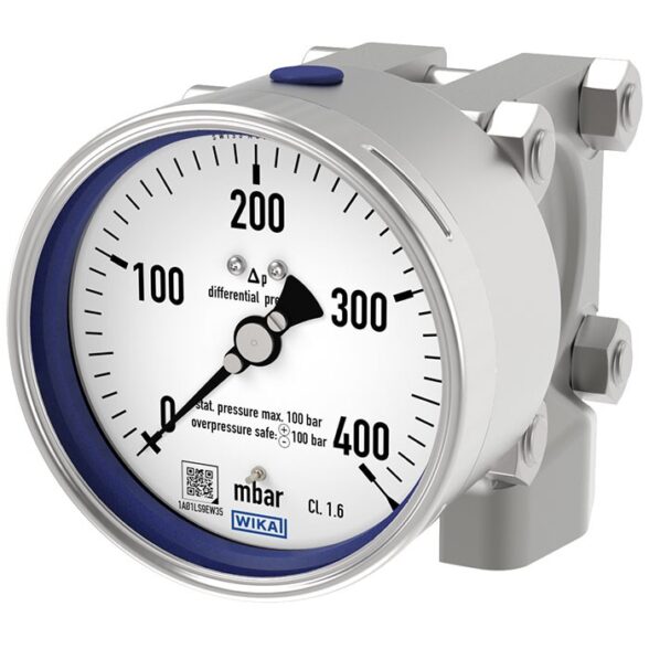 732.14, 762.14 Differential Pressure Gauge - BKW Instruments - Pressure ...