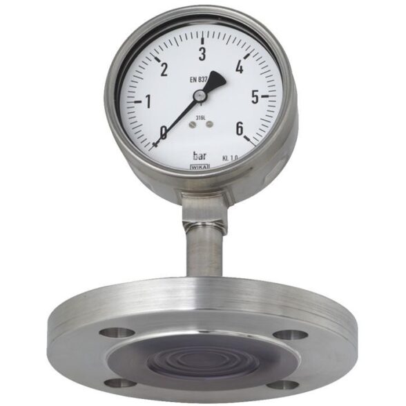 990.27 Diaphragm seal with flanged connection - BKW Instruments ...