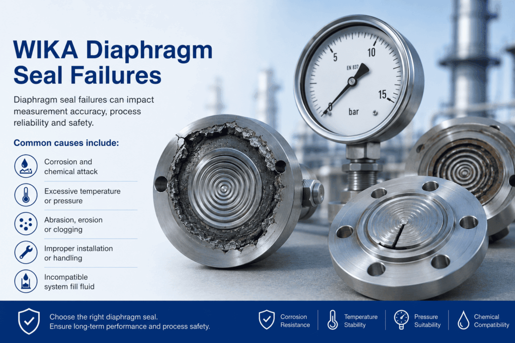 WIKA Diaphragm Seal Failures